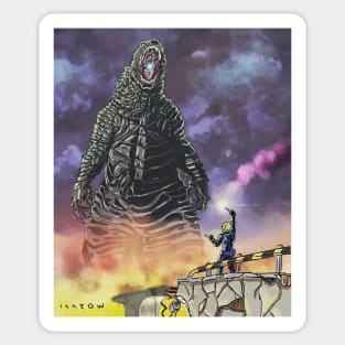 Godzilla Sticker